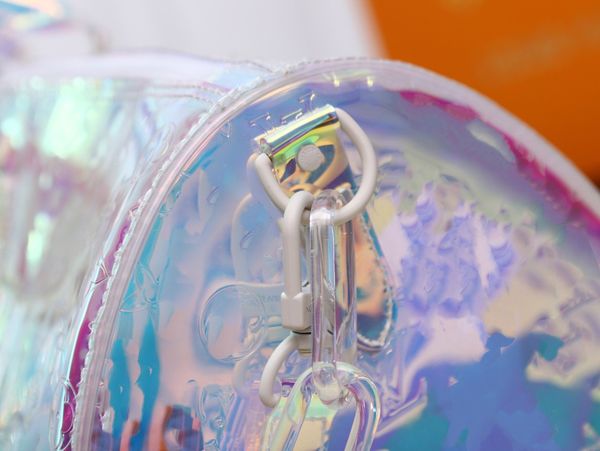 men rainbow laser flash pvc designer backpack transparent duffle bag brilliant colour backpacks luggage travel bag crossbody shoulder bags
men rainbow laser flash pvc designer backpack transparent duffle bag brilliant colour backpacks luggage travel bag crossbody shoulder bags