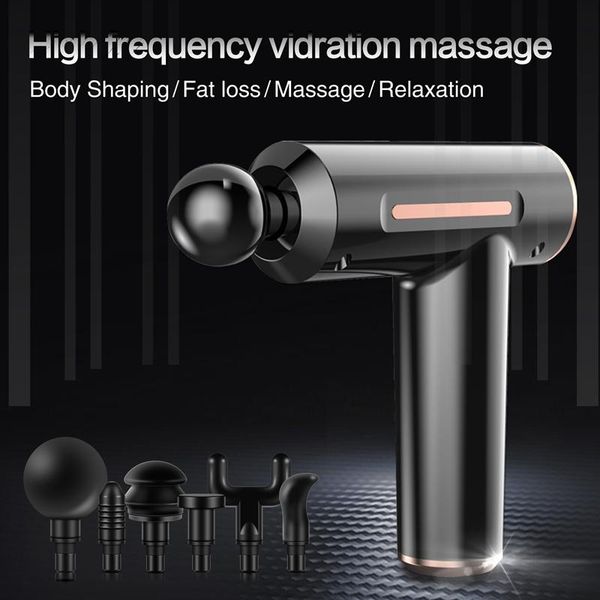 mini electric muscle massage gun high frequency vibration fitness reduce fat relax relief the pain sports therapy body massager
mini electric muscle massage gun high frequency vibration fitness reduce fat relax relief the pain sports therapy body massager