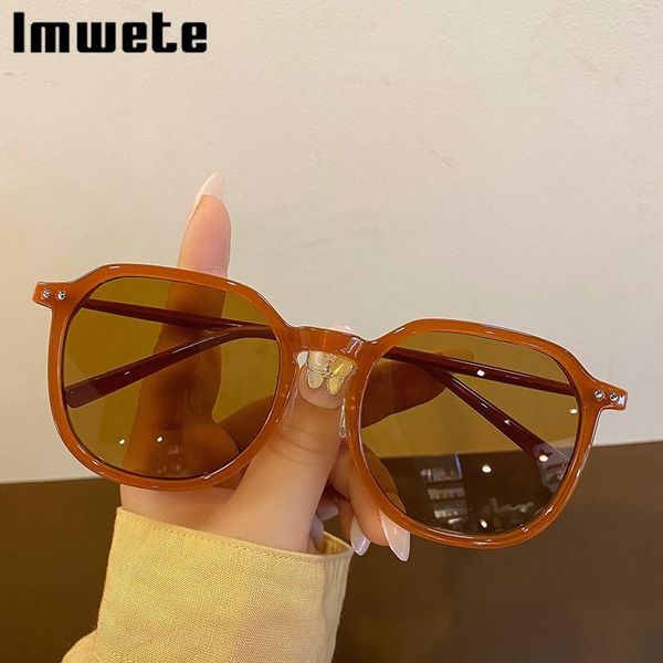 sunglasses imwete square women oversized men designer colored glasses outdoors goggles uv400, White;black
sunglasses imwete square women oversized men designer colored glasses outdoors goggles uv400, White;black