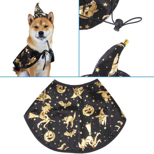cat costumes halloween pet dog funny clothes creative cape and wizard hat performance cosplay costume
cat costumes halloween pet dog funny clothes creative cape and wizard hat performance cosplay costume