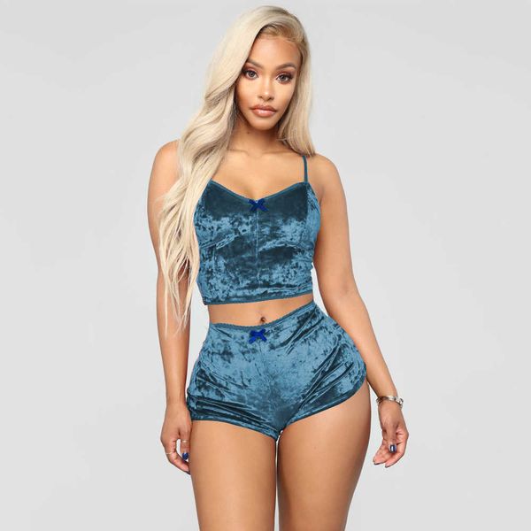 set women's fashion solid color two-piece lingerie outfit strap crop with shorts nightwear set plus size q0706ovj0, Black;red
set women's fashion solid color two-piece lingerie outfit strap crop with shorts nightwear set plus size q0706ovj0, Black;red