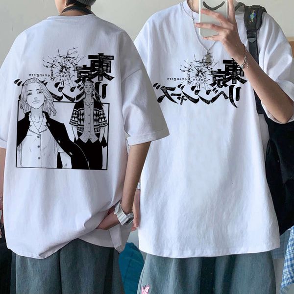 2021 designer japanese anime tokyo revengers t shirt men harajuku hip hop summer kawaii tshirt male, White;black
2021 designer japanese anime tokyo revengers t shirt men harajuku hip hop summer kawaii tshirt male, White;black