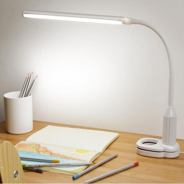 clip-on led desk lamp usb dimmable office bedroom study reading light abs silicone metal hose touch type control table lamps
clip-on led desk lamp usb dimmable office bedroom study reading light abs silicone metal hose touch type control table lamps