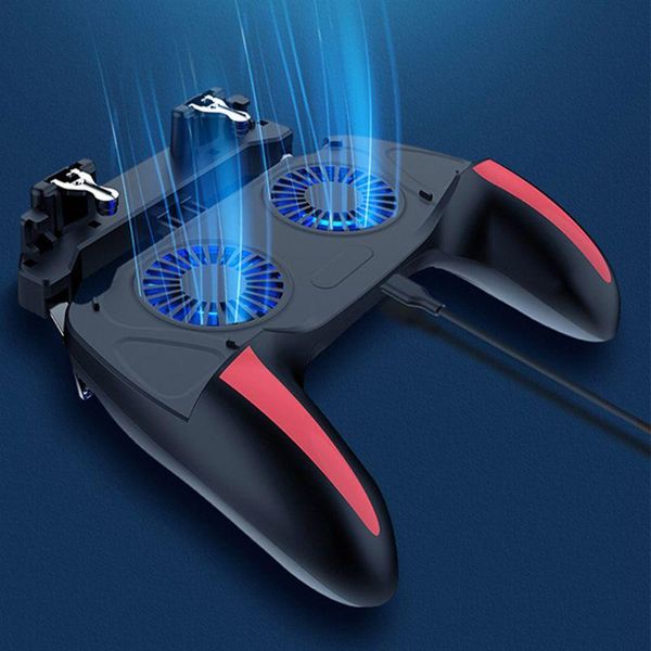 game controllers & joysticks 2-in-1 dual fan mobile phone radiator cellphone power bank silent cooler gamepad
game controllers & joysticks 2-in-1 dual fan mobile phone radiator cellphone power bank silent cooler gamepad
