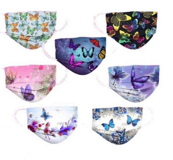 party masks for child cartoon butterfly print thicken 3 layer 95% filtration efficiency disposable facemask dustproof prevention
party masks for child cartoon butterfly print thicken 3 layer 95% filtration efficiency disposable facemask dustproof prevention