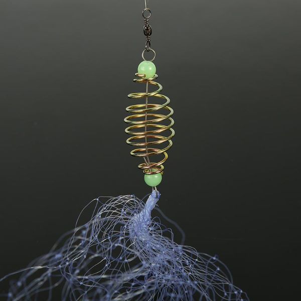 fishing accessories 4pcs durable copper spring shoal netting with luminous beads mesh net for night tackle
fishing accessories 4pcs durable copper spring shoal netting with luminous beads mesh net for night tackle
