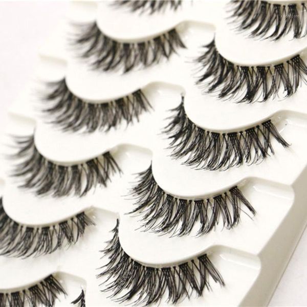 10 pairs/box fibers nature fake eyelashes crisscross thick false full handmade transparent daily makeup lashes1
10 pairs/box fibers nature fake eyelashes crisscross thick false full handmade transparent daily makeup lashes1