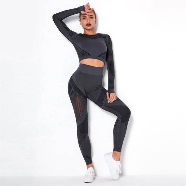 yoga outfit 2pcs women set seamless leggings sportswear gym clothing workout fitness hollow out high sports suits
yoga outfit 2pcs women set seamless leggings sportswear gym clothing workout fitness hollow out high sports suits