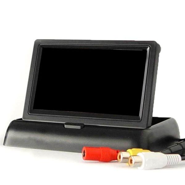 car video 4.3 inch monitor for rear view camera screen reverse display two av inputs color
car video 4.3 inch monitor for rear view camera screen reverse display two av inputs color