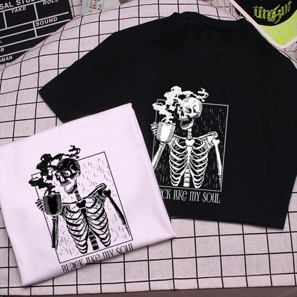 summer harajuku punk goth skull womens t shirt letter print casual ulzzang hip hop gothic chic fun streetwear vintage women, White
summer harajuku punk goth skull womens t shirt letter print casual ulzzang hip hop gothic chic fun streetwear vintage women, White