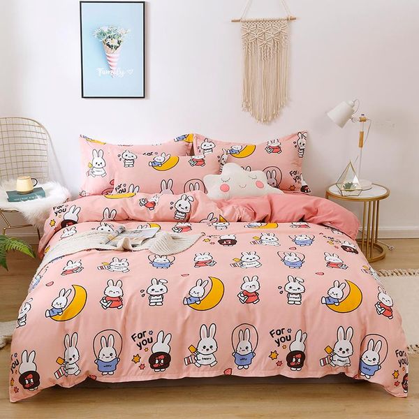 bedding sets kawaii kids comforter set cartoon pink luxury fashion king twin size bed linen duvet cover gift
bedding sets kawaii kids comforter set cartoon pink luxury fashion king twin size bed linen duvet cover gift
