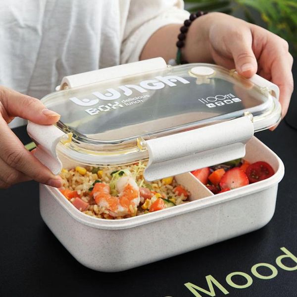dinnerware sets lunch storage box 3-compartment leak-proof container with 4 clips and seals design for offices workplaces school
dinnerware sets lunch storage box 3-compartment leak-proof container with 4 clips and seals design for offices workplaces school