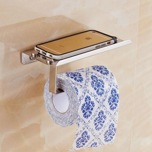toilet paper holders stainless steel holder bathroom wall mount wc phone shelf towel roll accessories
toilet paper holders stainless steel holder bathroom wall mount wc phone shelf towel roll accessories