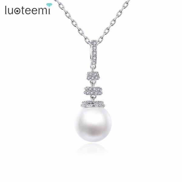 pendant necklaces luoteemi fashion statement & pendants for women white gold color simulated pearl necklace trendy colar xmas gifts, Silver
pendant necklaces luoteemi fashion statement & pendants for women white gold color simulated pearl necklace trendy colar xmas gifts, Silver
