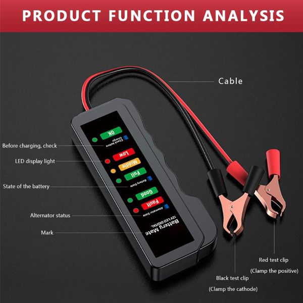 code readers & scan tools 12v auto-battery-diagnosis-tester with copper clip analyze vehicle battery system
code readers & scan tools 12v auto-battery-diagnosis-tester with copper clip analyze vehicle battery system