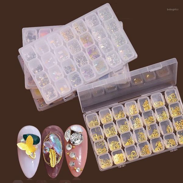 28boxes/set ab crystal rhinestone pearl diamond gem 3d abalone slices charms nail art decorations ozdoby do paznokci accessories1, Silver;gold
28boxes/set ab crystal rhinestone pearl diamond gem 3d abalone slices charms nail art decorations ozdoby do paznokci accessories1, Silver;gold