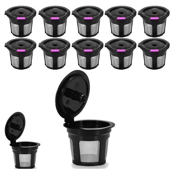 coffee filters reusable k cups, 12-pack universal fit with food grade stainless steel mesh eco-friendly pods, fo
coffee filters reusable k cups, 12-pack universal fit with food grade stainless steel mesh eco-friendly pods, fo