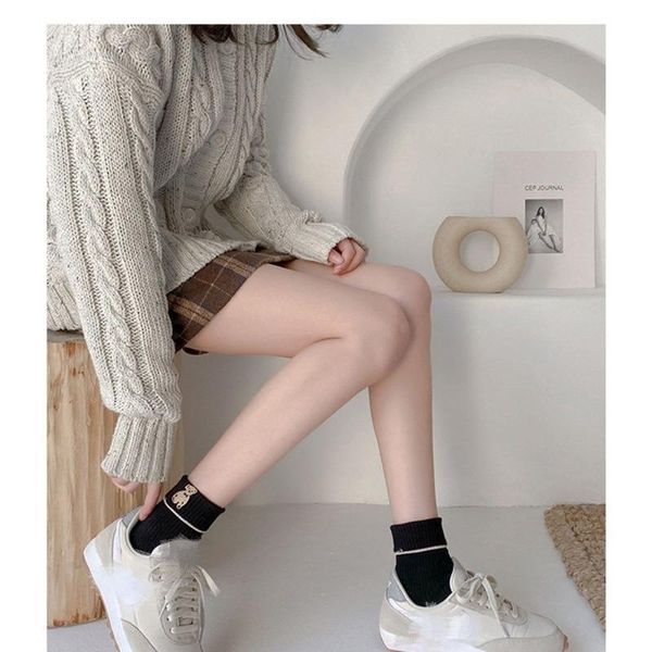 socks & hosiery cute cartoon bear embroidered medium tube women fashion solid color, Black;white
socks & hosiery cute cartoon bear embroidered medium tube women fashion solid color, Black;white