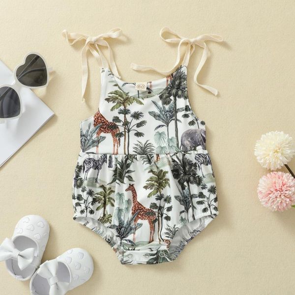 rompers summer baby forest animal print bodysuit girls sleeveless o-neck short sling romper jumpsuit, Blue
rompers summer baby forest animal print bodysuit girls sleeveless o-neck short sling romper jumpsuit, Blue