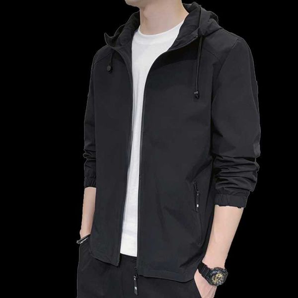 men's jackets 2021 autumn youth casual hooded jacket thin spring solid color zipper coats streetwear slim fit bomber clothing m-4xl, Black;brown
men's jackets 2021 autumn youth casual hooded jacket thin spring solid color zipper coats streetwear slim fit bomber clothing m-4xl, Black;brown
