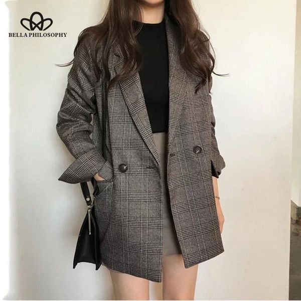 herstory women autumn long sleeve cotton jacket vintage coat plaid blazer double breasted blazers office lady outwears women's suits &, White;black
herstory women autumn long sleeve cotton jacket vintage coat plaid blazer double breasted blazers office lady outwears women's suits &, White;black