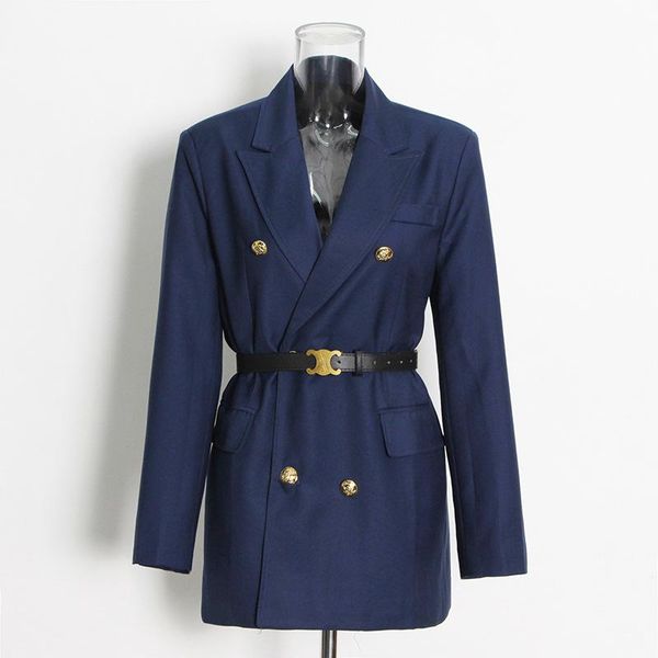 women's suits & blazers 2021 fashion women blazer british style double-breasted with belt coat autumn winter design elegant ol ladies b, White;black
women's suits & blazers 2021 fashion women blazer british style double-breasted with belt coat autumn winter design elegant ol ladies b, White;black