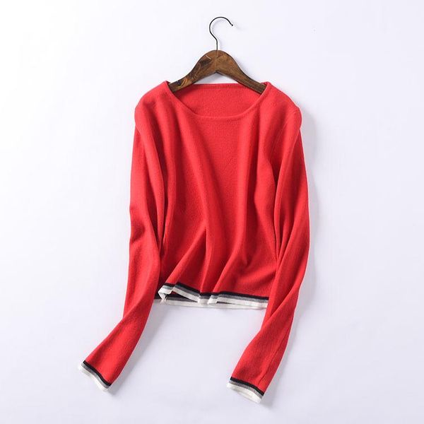women's sweaters autumn womans red o-neck full sleeve loose knitted pullovers winter warm basic sweater pull, White;black
women's sweaters autumn womans red o-neck full sleeve loose knitted pullovers winter warm basic sweater pull, White;black