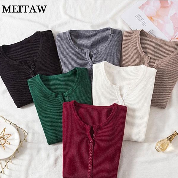 women's sweaters korean slim office pullover women autumn winter knit sweater 2021 casual solid o-neck long sleeve button jumper, White;black
women's sweaters korean slim office pullover women autumn winter knit sweater 2021 casual solid o-neck long sleeve button jumper, White;black