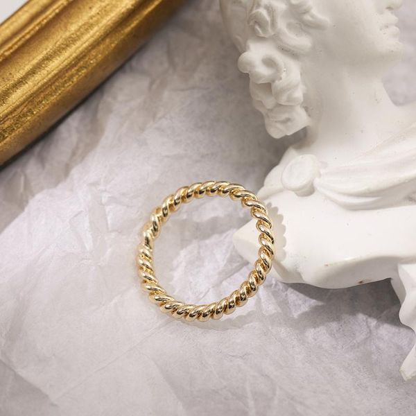 cluster rings 2021 trendy gold rope twist for women minimalist geometric round circle finger ring wedding party jewelry, Golden;silver
cluster rings 2021 trendy gold rope twist for women minimalist geometric round circle finger ring wedding party jewelry, Golden;silver