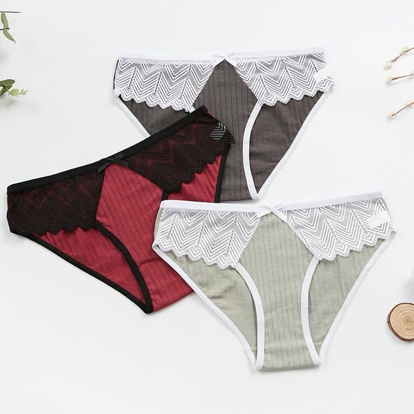 3pcs/lot cotton panties women comfortable underwears low-rise underpants female lingerie ladies lace briefs intimates women's, Black;pink
3pcs/lot cotton panties women comfortable underwears low-rise underpants female lingerie ladies lace briefs intimates women's, Black;pink