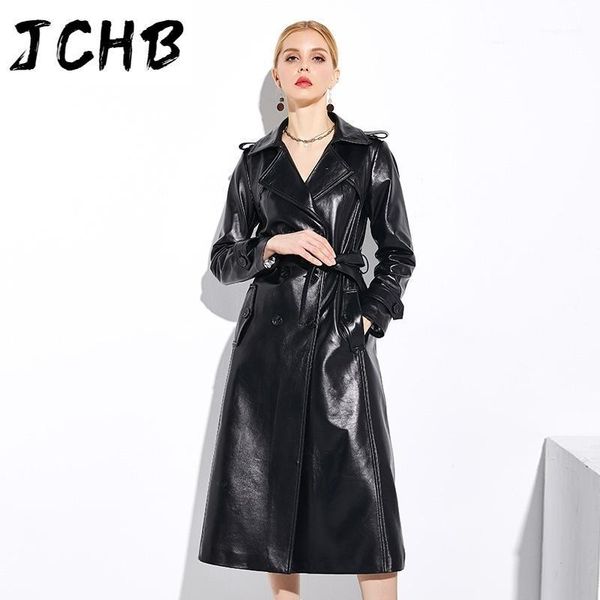 100% genuine leather jacket women long sheepskin coat female korean coats and jackets spring autumn veste femme pph32 women's & faux, Black
100% genuine leather jacket women long sheepskin coat female korean coats and jackets spring autumn veste femme pph32 women's & faux, Black