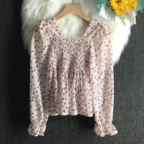 women's t-shirt shirt han edition cultivate morality short car floral with chest x-ray gas small coat fresh female students, White
women's t-shirt shirt han edition cultivate morality short car floral with chest x-ray gas small coat fresh female students, White