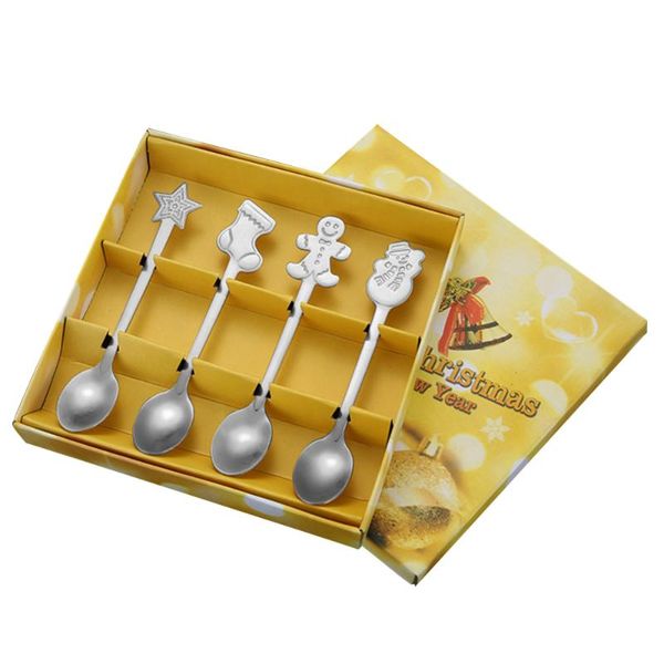 spoons stainless steel spoon christmas tableware 4pcs for gifts with gift box kitchen gadget set coffee tea mixing
spoons stainless steel spoon christmas tableware 4pcs for gifts with gift box kitchen gadget set coffee tea mixing