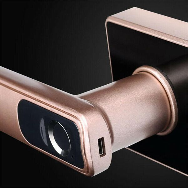 smart home control biometric with keys usb charging door security stainless steel durable fingerprint lock electronic led indicator
smart home control biometric with keys usb charging door security stainless steel durable fingerprint lock electronic led indicator
