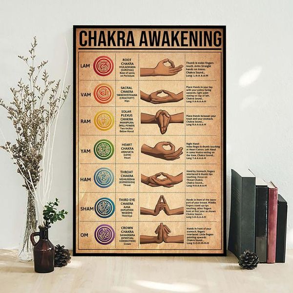 paintings yoga chakra awakening vintage print posters hand movement canvas painting modern wall bedside background pictures decor
paintings yoga chakra awakening vintage print posters hand movement canvas painting modern wall bedside background pictures decor