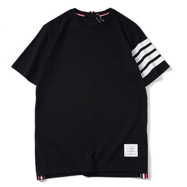 famous designer men's tee short-sleeved loose cotton comfortable 4-bar printing summer black and gray s-xxl size, White;black
famous designer men's tee short-sleeved loose cotton comfortable 4-bar printing summer black and gray s-xxl size, White;black