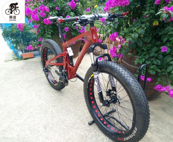 kalosse full suspension frame beach bicycle mountain 26*4.0 tires snow bicycle, 21/24/27/30speed bikes
kalosse full suspension frame beach bicycle mountain 26*4.0 tires snow bicycle, 21/24/27/30speed bikes