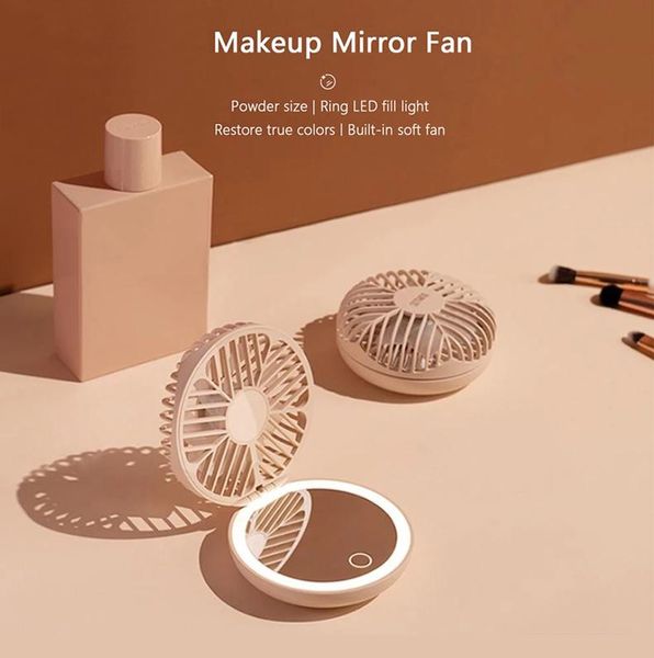 electric fans led fan for portable dressing mirror usb mini charging lamp and air cooler with light
electric fans led fan for portable dressing mirror usb mini charging lamp and air cooler with light