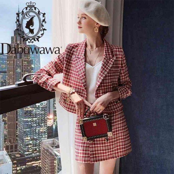 dabuwawa vintage plaid two-pieces women skirt suit casual streetwear suits female coat sets chic office ladies dt1dsa005 210520, White
dabuwawa vintage plaid two-pieces women skirt suit casual streetwear suits female coat sets chic office ladies dt1dsa005 210520, White