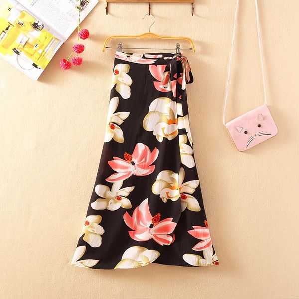 skirts holiday sunscreen chiffon one piece skirt summer woman floral long female mid-length lace-up beach party midi, Black
skirts holiday sunscreen chiffon one piece skirt summer woman floral long female mid-length lace-up beach party midi, Black