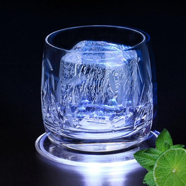 3pcs led cocktail luminous bar coasters bartender lighting bottom light dining mat drink party decor mats & pads
3pcs led cocktail luminous bar coasters bartender lighting bottom light dining mat drink party decor mats & pads