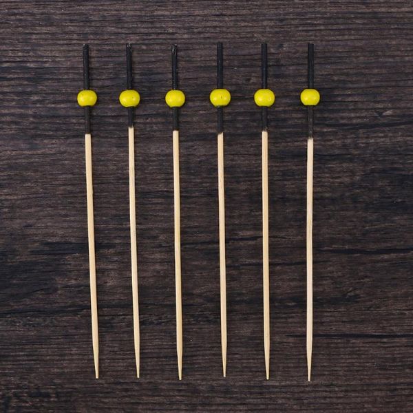 forks 100 pcs 12 cocktail picks creative round beads appetizer fruit toothpicks party supplies (black stick yellow b
forks 100 pcs 12 cocktail picks creative round beads appetizer fruit toothpicks party supplies (black stick yellow b