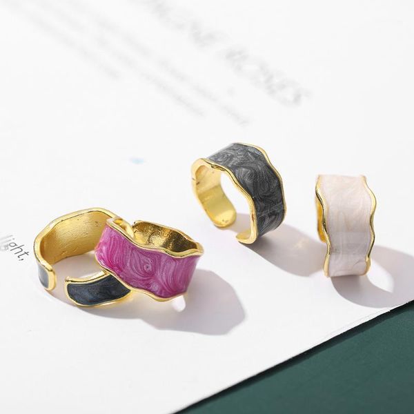 wedding rings colorful geometric irregular wave circle open finger for women enamel glaze metal width korean jewelry1, Slivery;golden
wedding rings colorful geometric irregular wave circle open finger for women enamel glaze metal width korean jewelry1, Slivery;golden
