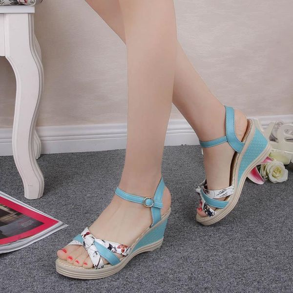 summer platform shoes women sandals high hells 7cm wedges woman peep toe fashion gladiator ladies promotion dress, Black
summer platform shoes women sandals high hells 7cm wedges woman peep toe fashion gladiator ladies promotion dress, Black