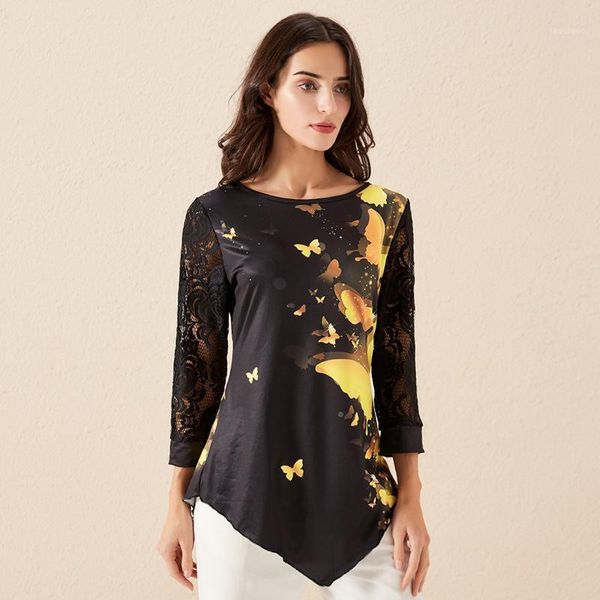 autumn women blouses print butterfly o neck ladies long sleeve 2021 irregular casual emale blouse women's & shirts, White
autumn women blouses print butterfly o neck ladies long sleeve 2021 irregular casual emale blouse women's & shirts, White