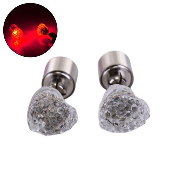 stud led heart-shaped luminous earrings light up bling ear flash zircon accessories for party women, Golden;silver
stud led heart-shaped luminous earrings light up bling ear flash zircon accessories for party women, Golden;silver