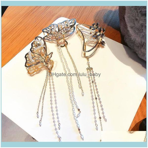 jewelry jewelryfashionable simple pearl tassel butterfly hair aessories women luxury korean hairpin sweet girl party headdress clips & barre, Golden;silver
jewelry jewelryfashionable simple pearl tassel butterfly hair aessories women luxury korean hairpin sweet girl party headdress clips & barre, Golden;silver