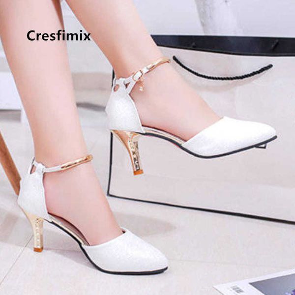 cresfimix women fashion sweet white pu leather buckle strap high heel shoes ladies casual pink stiletto female party pumps a5776 y0611, Black
cresfimix women fashion sweet white pu leather buckle strap high heel shoes ladies casual pink stiletto female party pumps a5776 y0611, Black