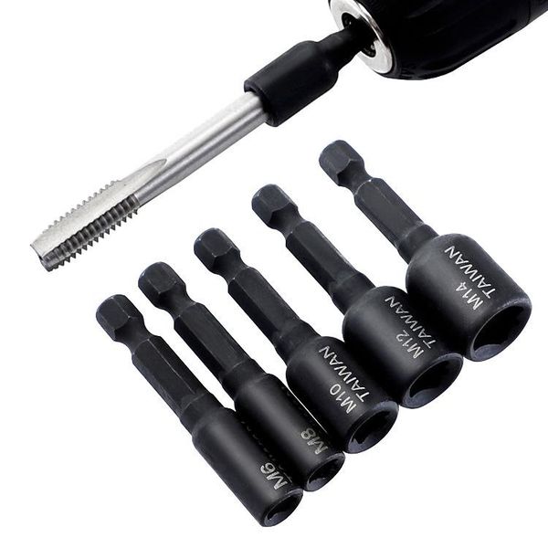 m4-m16 screw socket lock nut sockets 1/4" hex shank electric tap tapping chuck for power drill tools hand
m4-m16 screw socket lock nut sockets 1/4" hex shank electric tap tapping chuck for power drill tools hand