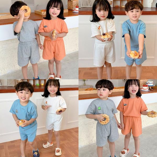 clothing sets boys girls pajamas set 2021 boy baby children's summer two-piece suit, White
clothing sets boys girls pajamas set 2021 boy baby children's summer two-piece suit, White
